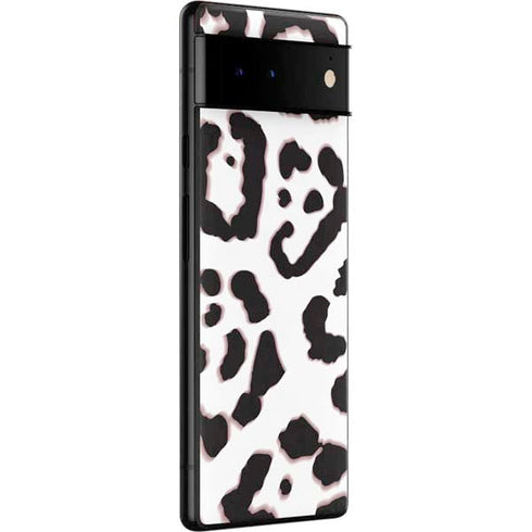 B&W Leopard Google Pixel 6 Skin